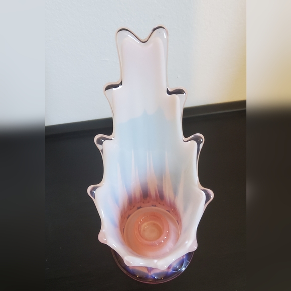 Vintage Fostoria Heirloom Pink Glass Holder - Picture 6 of 6